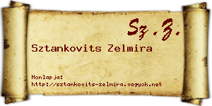 Sztankovits Zelmira névjegykártya